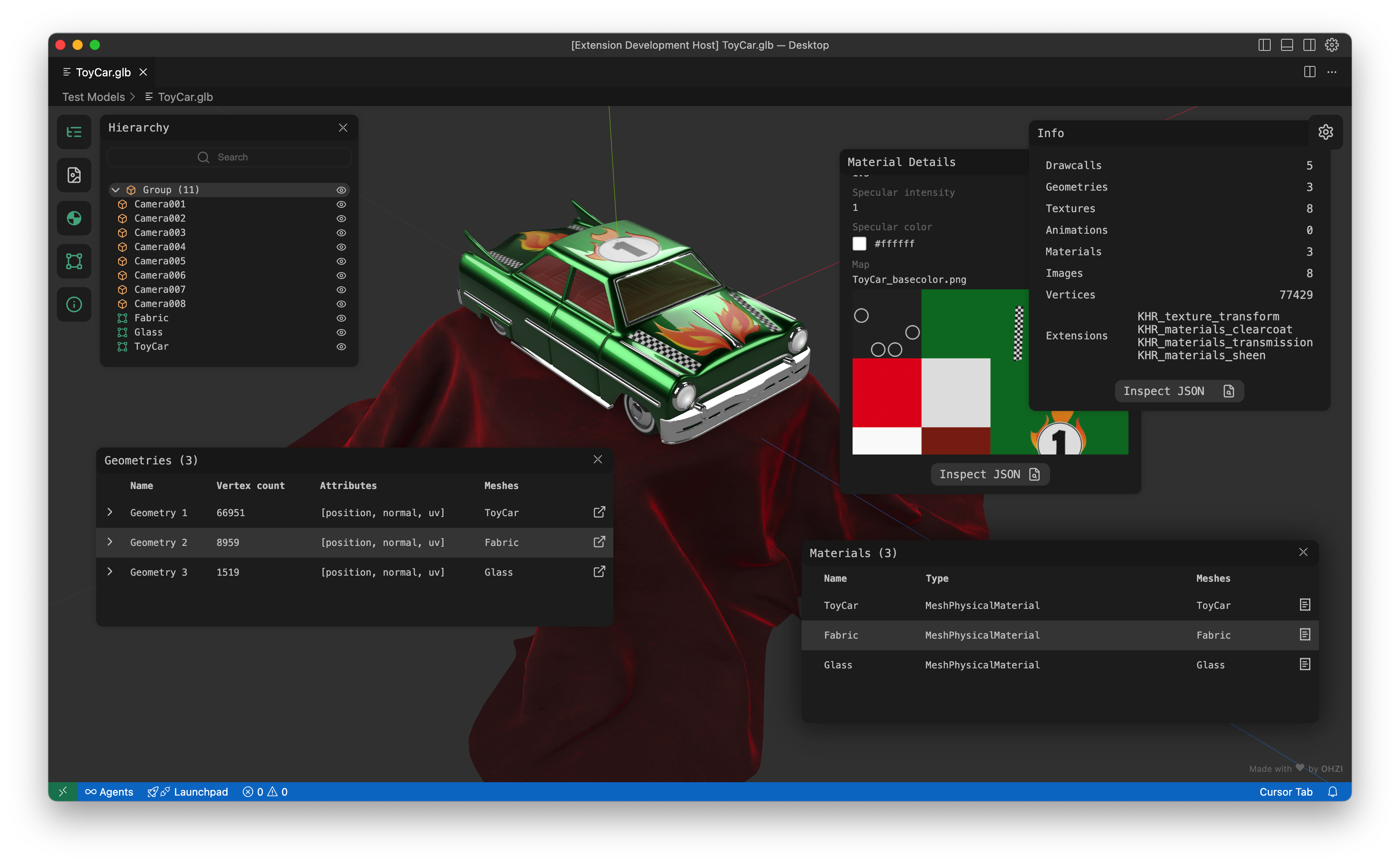 GLTF/GLB Viewer for VS Code