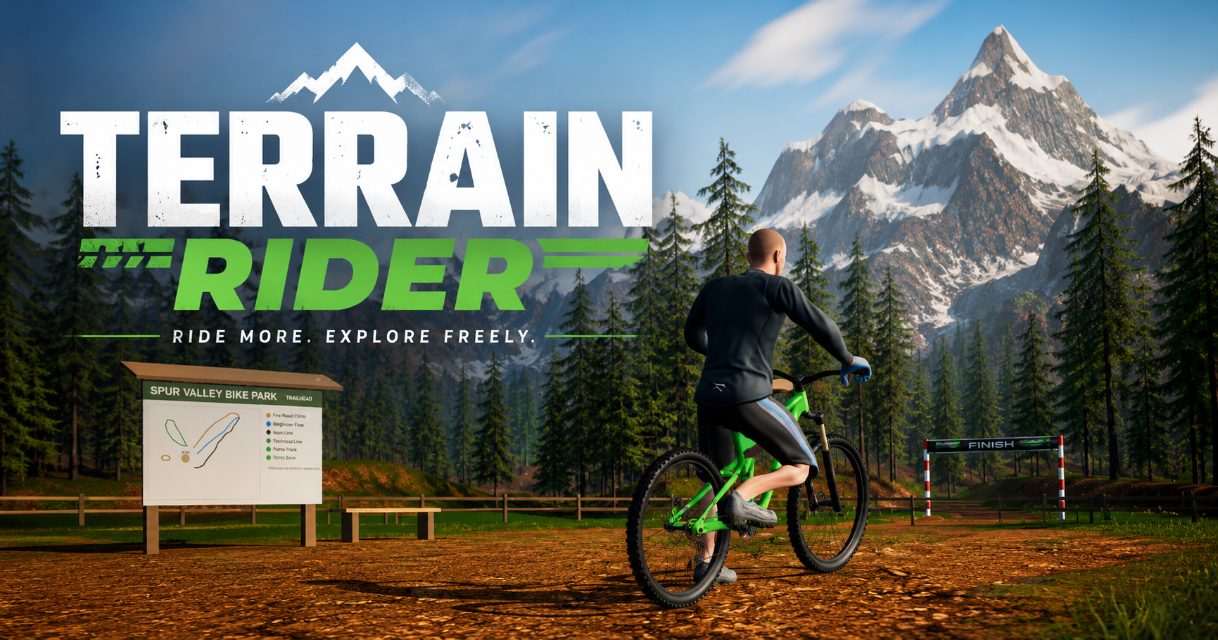 Null Rider 3js Game Terrain Rider | Three.js Showcase